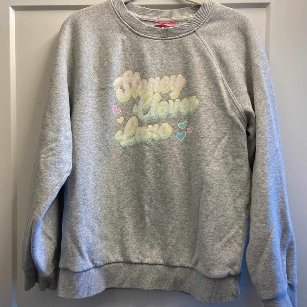 Stoney Clover Lane at Target Gray Crewneck Sweater